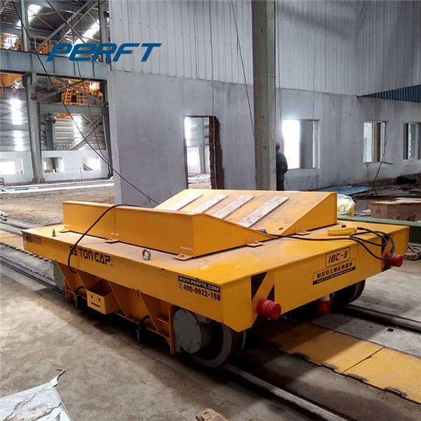 Coil Transfer Trolley In Steel Industry 25 Tons